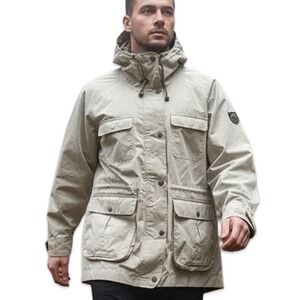 Eddie Bauer Genuine Mountain Parka Hooded Field Jacket Men's XL Heritage